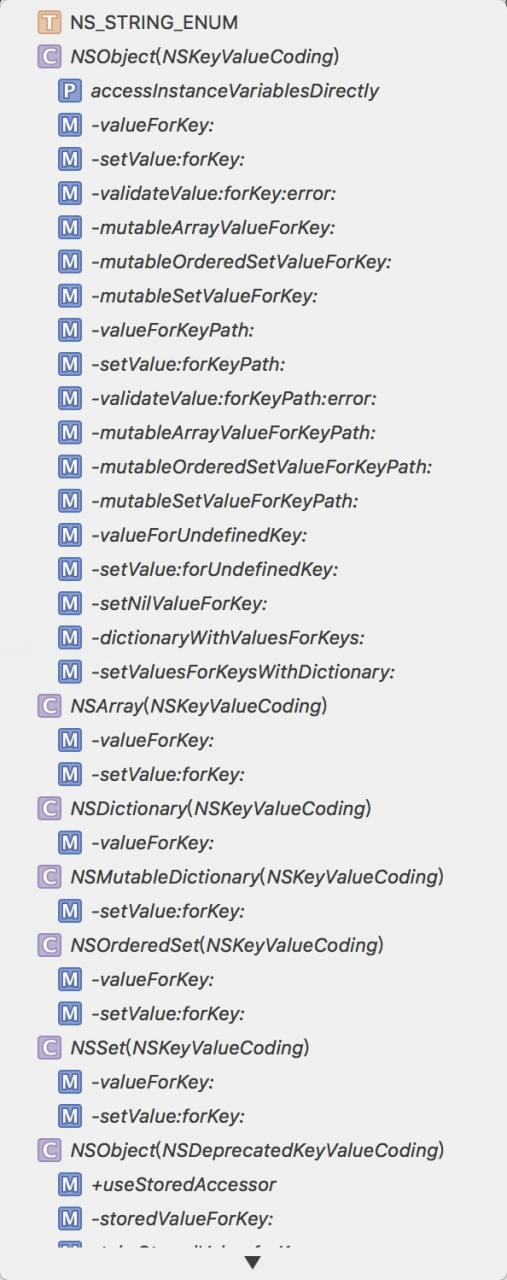 iOS-KVC原理剖析 iOS-KVC原理剖析